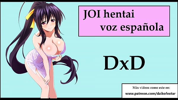 Download Video - Audio JOI hentai con Akeno de DxD&period; Ella se rie de tu pene&period;