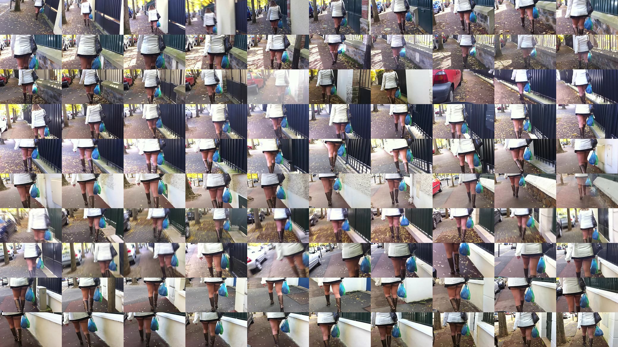 Exhibition street upskirt and stocking 预览图