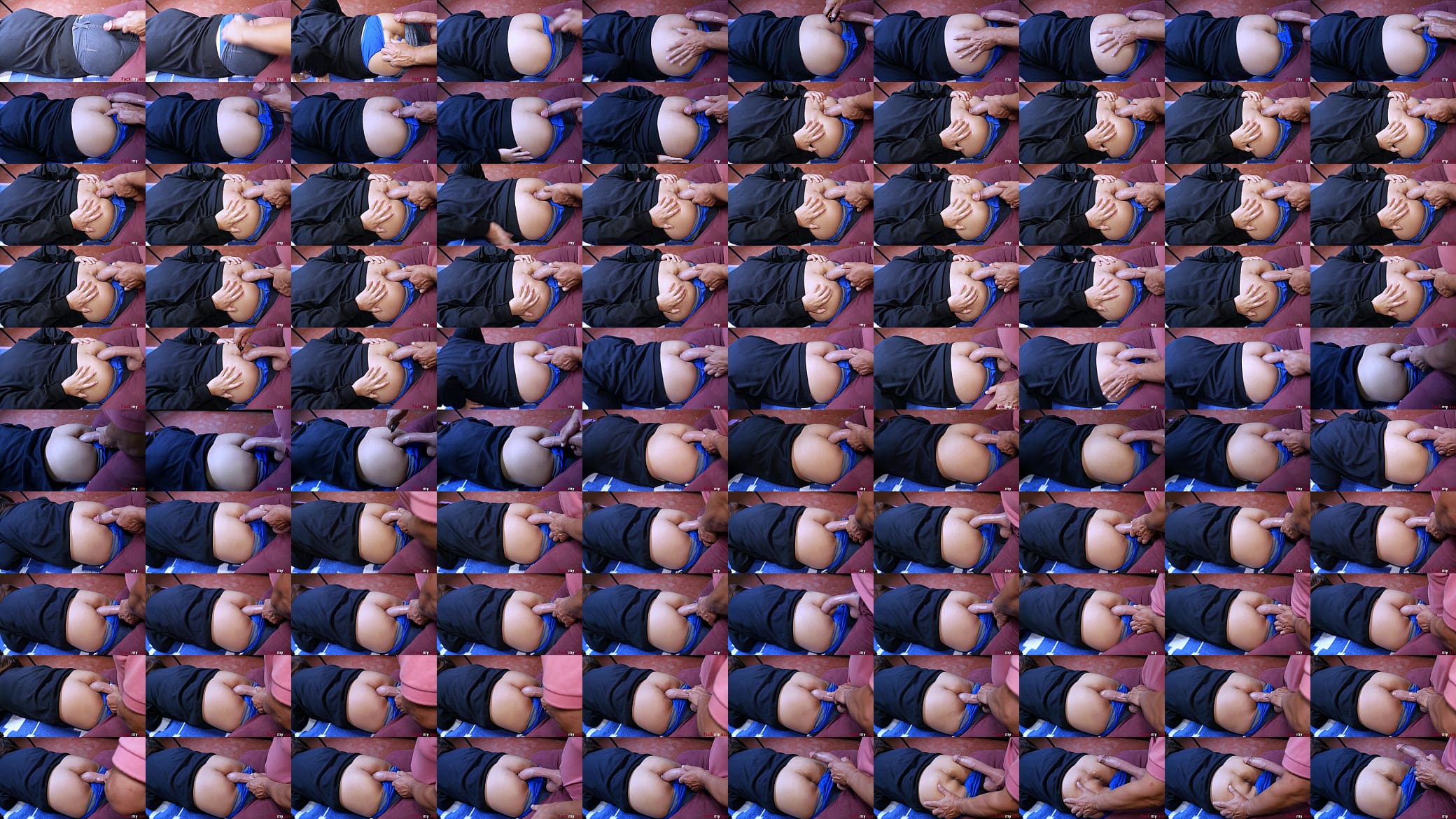 When I like to cum face down with a giant dildo inside my ass 预览图