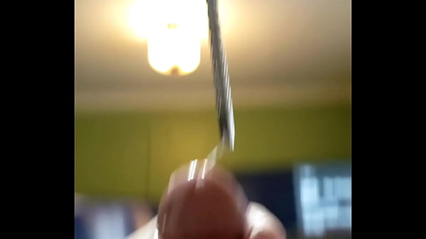 Urethral penetration with vibrating sound / Eja...