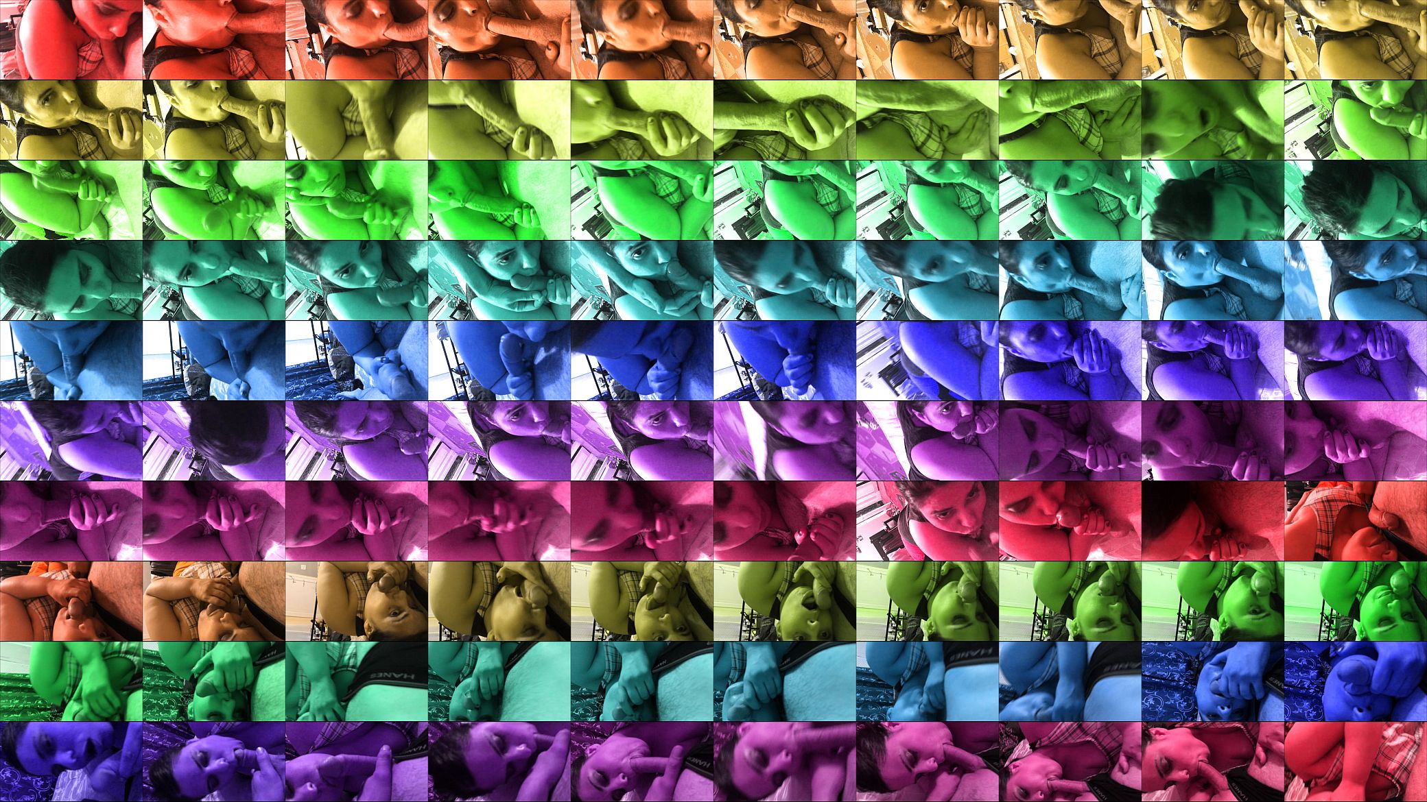 Ginger Paris Colorful Blowjob 预览图