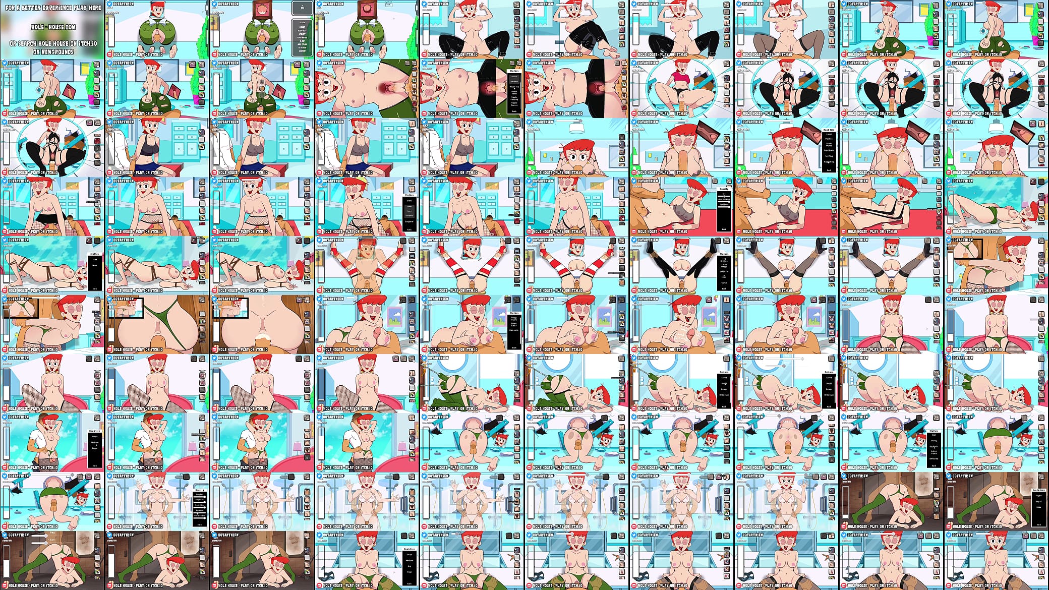 Mrs McPherson MILF Dexters Lab Full Scenes Multiple Positions Creampie Compilation - Hole House Game [Rule 34, Hentai, Cartoon] 预览图