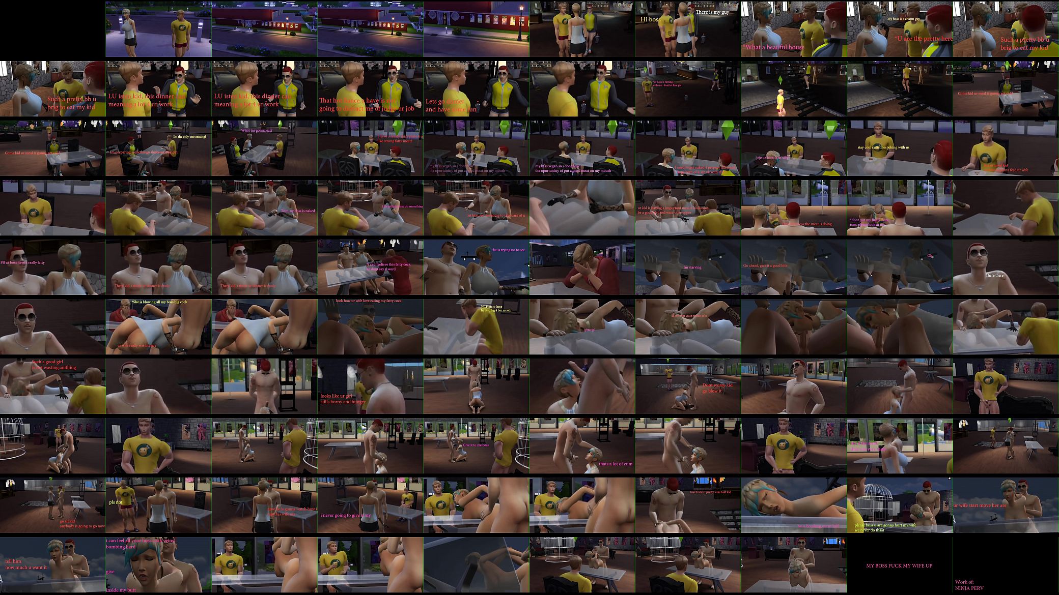 My Boss Fuck up my wife - Sims 4 cine video 预览图