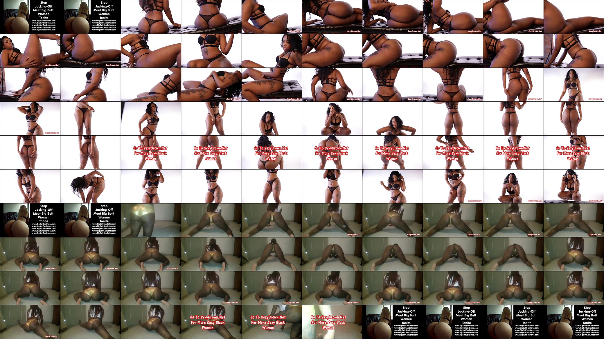 Black Girls Donkey Booties 预览图