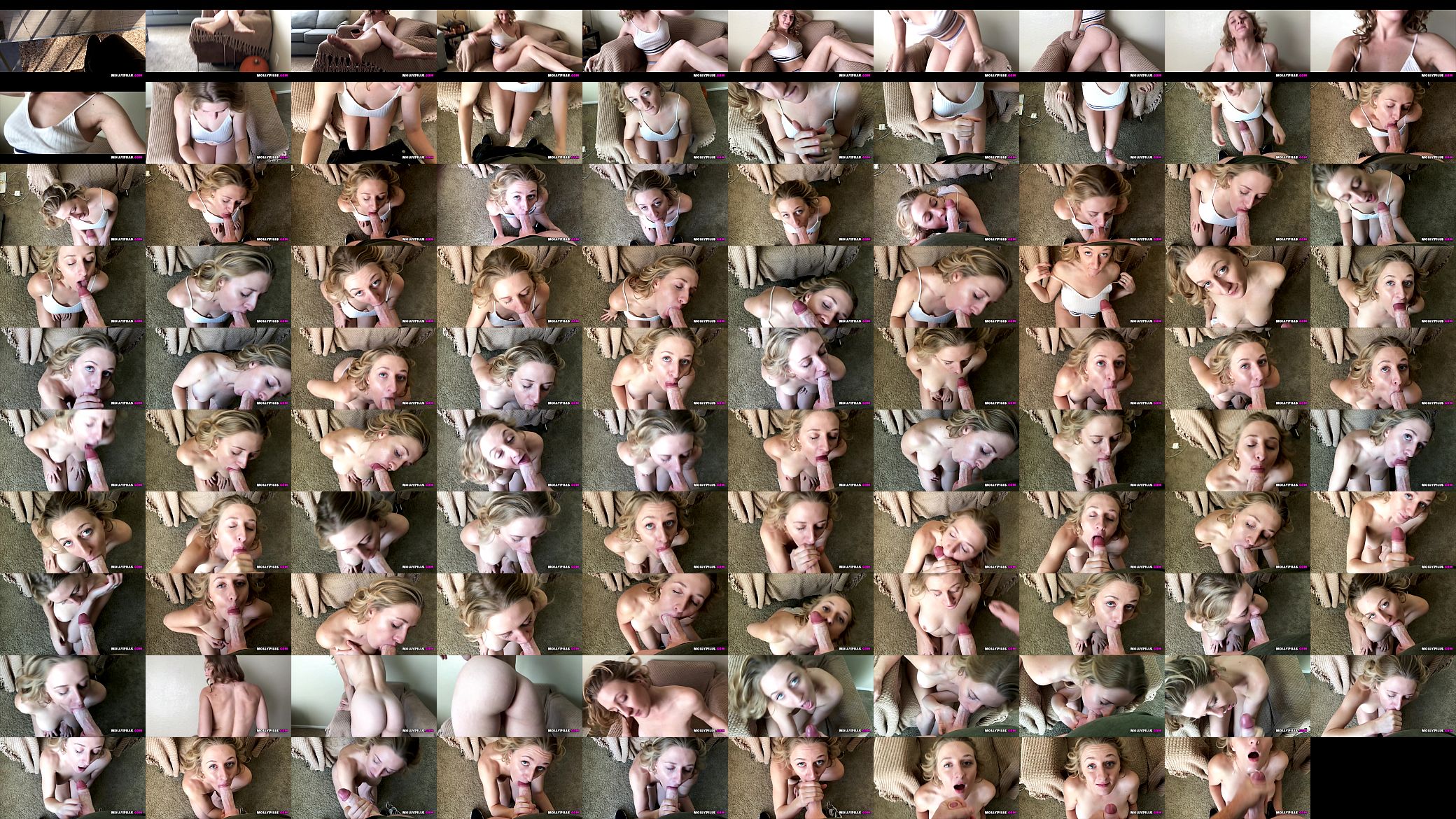 Cumming Home to Her Blowjob - POV GFE Girlfriend Experience - Molly Pills - Welcome Home Cock Sucking From Amazing Natural Tits Amateur Babe 预览图