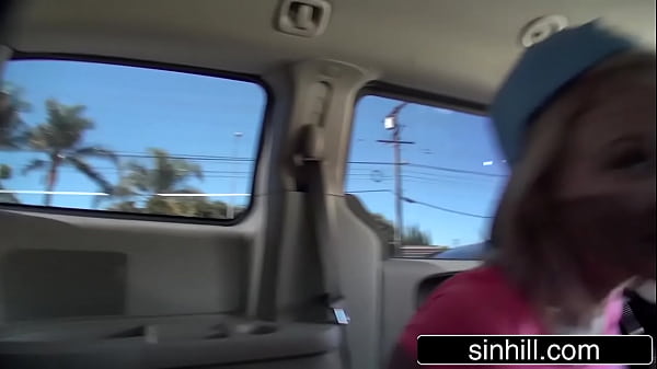 Barely Legal Hottie Gives Stranger a Blowjob in a Car - Dakota Skye