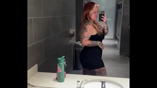 Consequences of wearing a one piece to the gym... full nude potty breaks