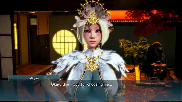 Honey select-fucking a sexy elf