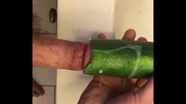 Download Video - Big Dick Fucking a Hollow Cucumber&period;MOV