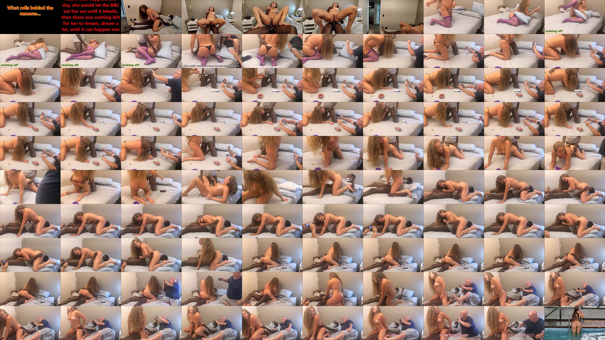 I&#039;m much more of a bitch when my husband watches me being fucked by a giant black cock 预览图