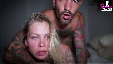 She goes wild on her first date when he sticks his dick inside her and fucks her tight pussy