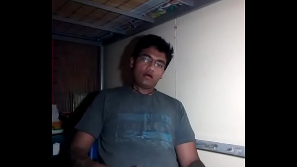 Vaibhav is jerking off and cumming in his bedroom