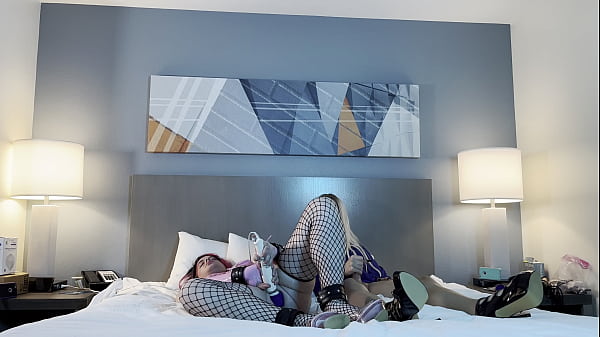 Sexy Crossdresser Using Vibrator on Trans Woman 16 min
