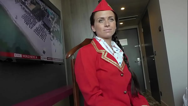 Big Butt Air Hostess Natalee