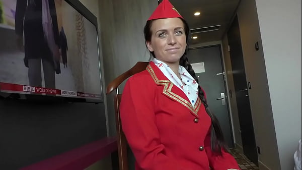 Big Butt Air Hostess Natalee