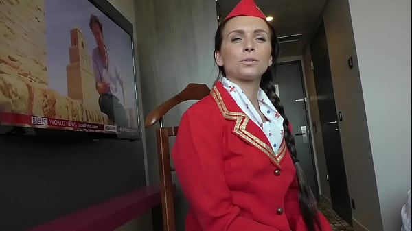Big Butt Air Hostess Natalee