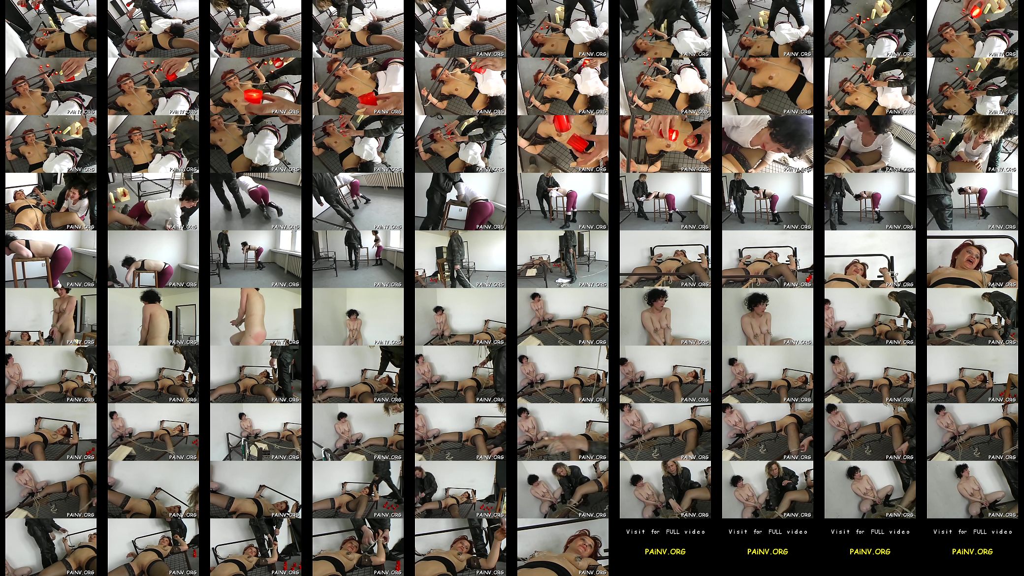 Hot action with pudgy bitch who gets into her domina outfit 预览图