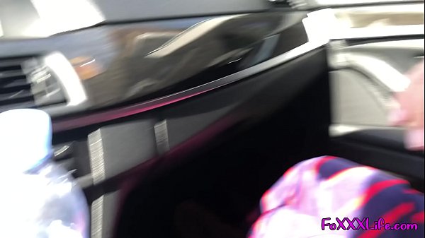 Hot car ride with hot sloppy BJ - thefoxxxlife