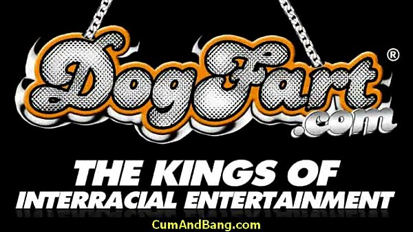 Ebony chick hard fuck in interracial group 20