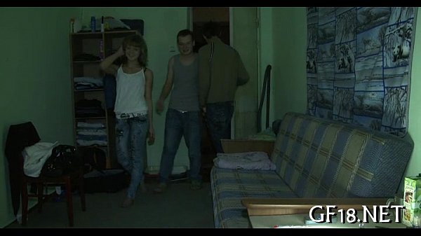 His girlfriend getting screwed hard