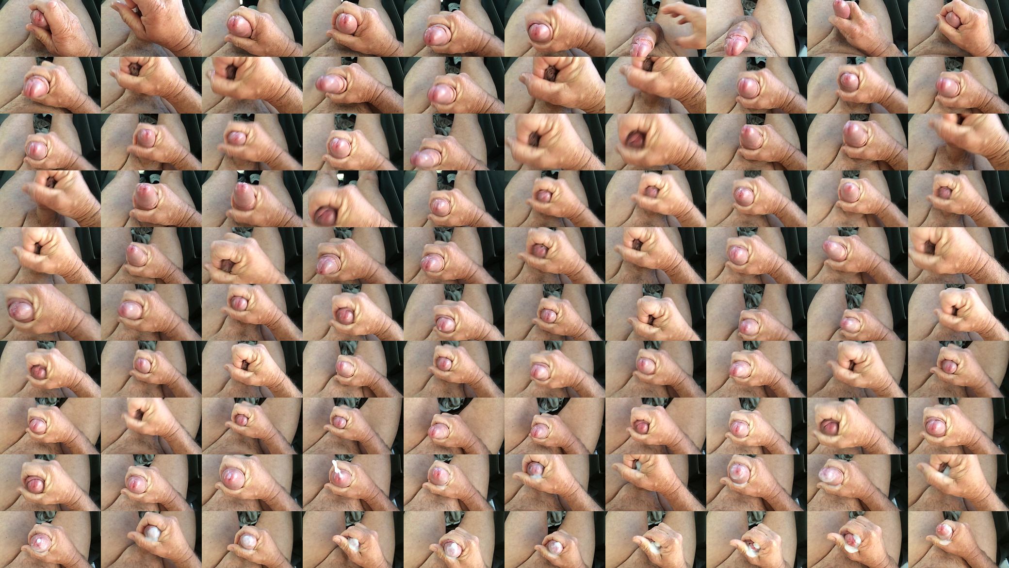 Hand Job to a Great  Cumshot Grandpa 预览图