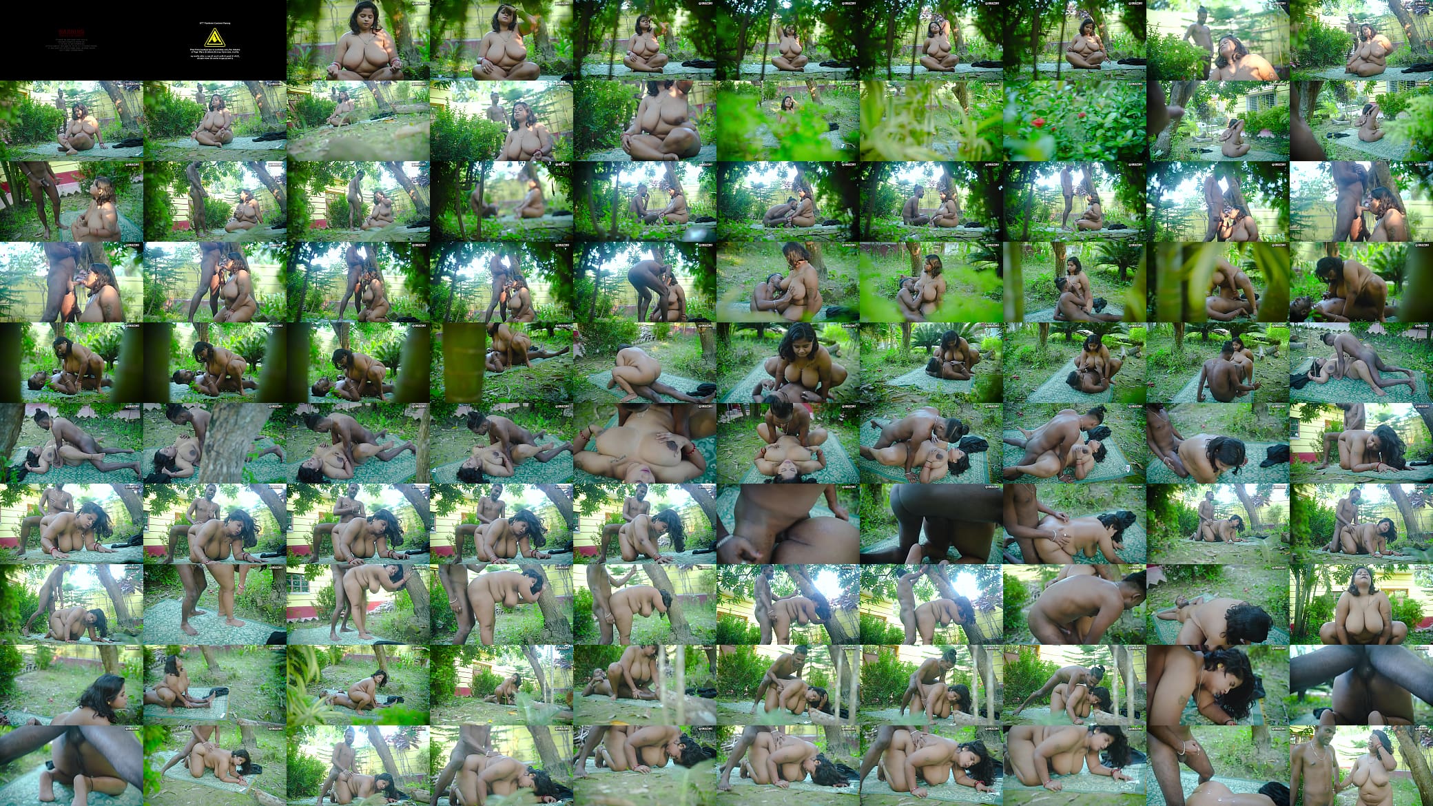 Desi Indian Fucking Horny Hot Girl Outdoor Nude Yoga Turns into Hardcore Sex with Her Nude Yoga Teacher ( Hindi Audio ) 预览图
