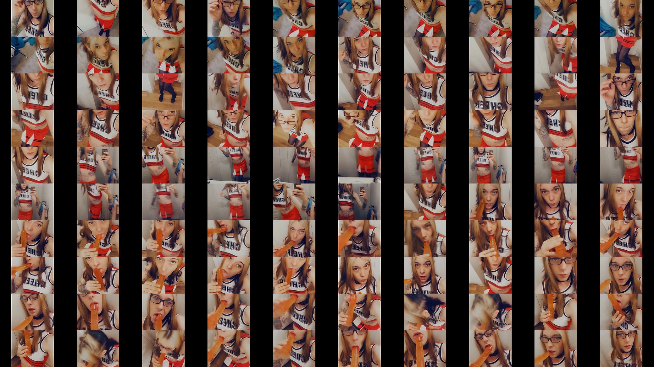 Sexual Cheerleader Hottie Loves To Please Cock 预览图