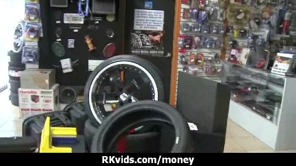 Desperate teen naked in public and fucks to pay rent 15