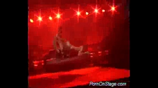 Beauty stripper gets huge cock