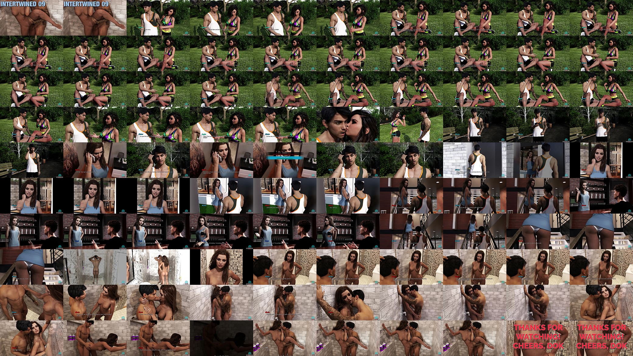 INTERTWINED #09 &bull; Fucking hot brunette in the shower 预览图