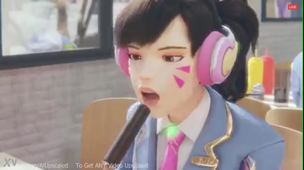D. Va Gets A Treat~ 3D Animation