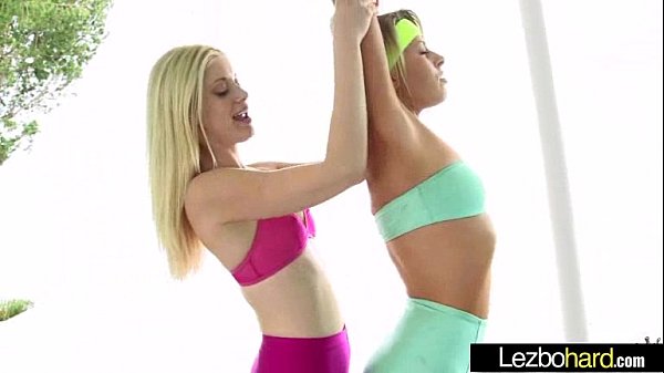 Lesbo Sex Action With Cute Horny Teen Lez Girls (Zoey Monroe & Charlotte Stokely) video-30
