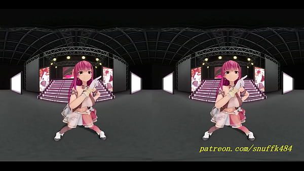 VR180 mmd Marine Dance 3d hololive Hentai