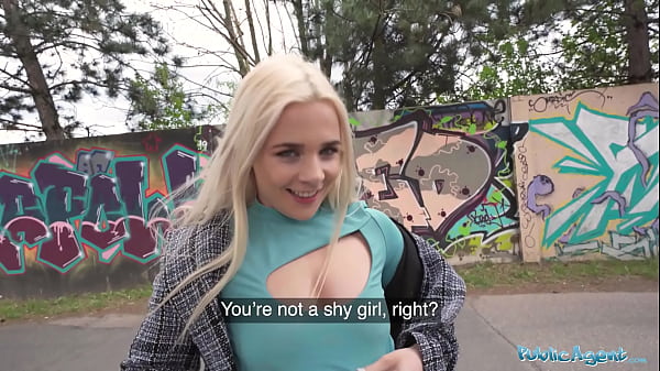 Download Video - Public Agent Blue Eyed Blonde British Babe Takes a Big Czech Cock in her Wet Pussy