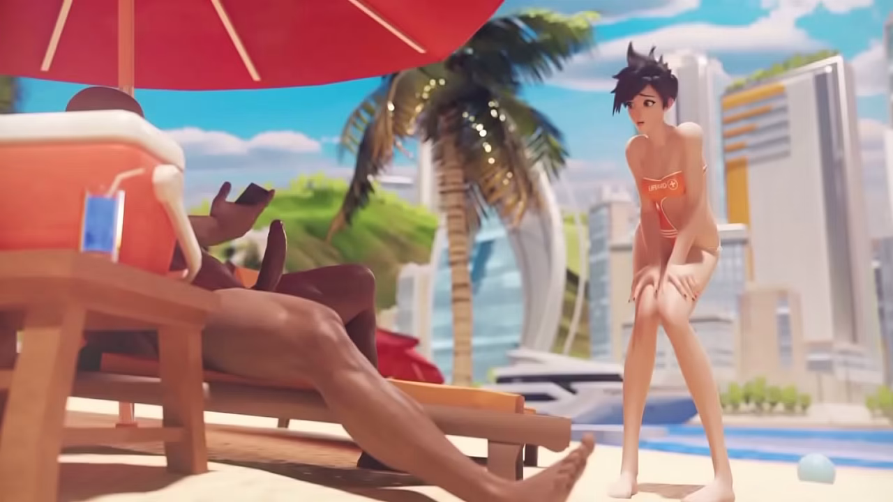 Tracer On Lifeguard Duty(SUB Espa&ntilde_ol Latino) By Kreamu