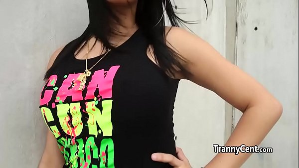 Download Video - Dude cummed on shemale ass hole