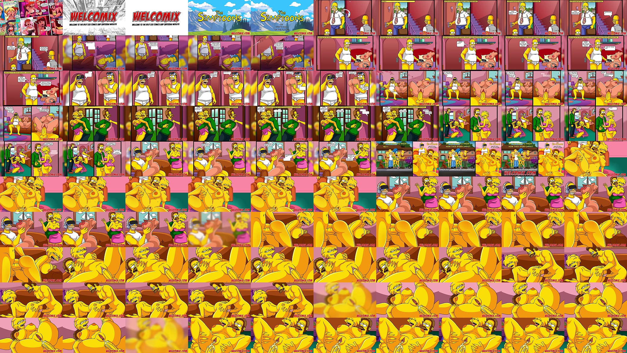 Intense anal sex! Erotic doll of the future! The Simptoons Simpsons porn! 预览图