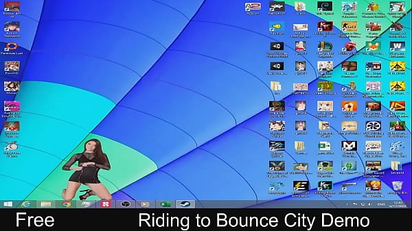 Riding to Bounce City Demo