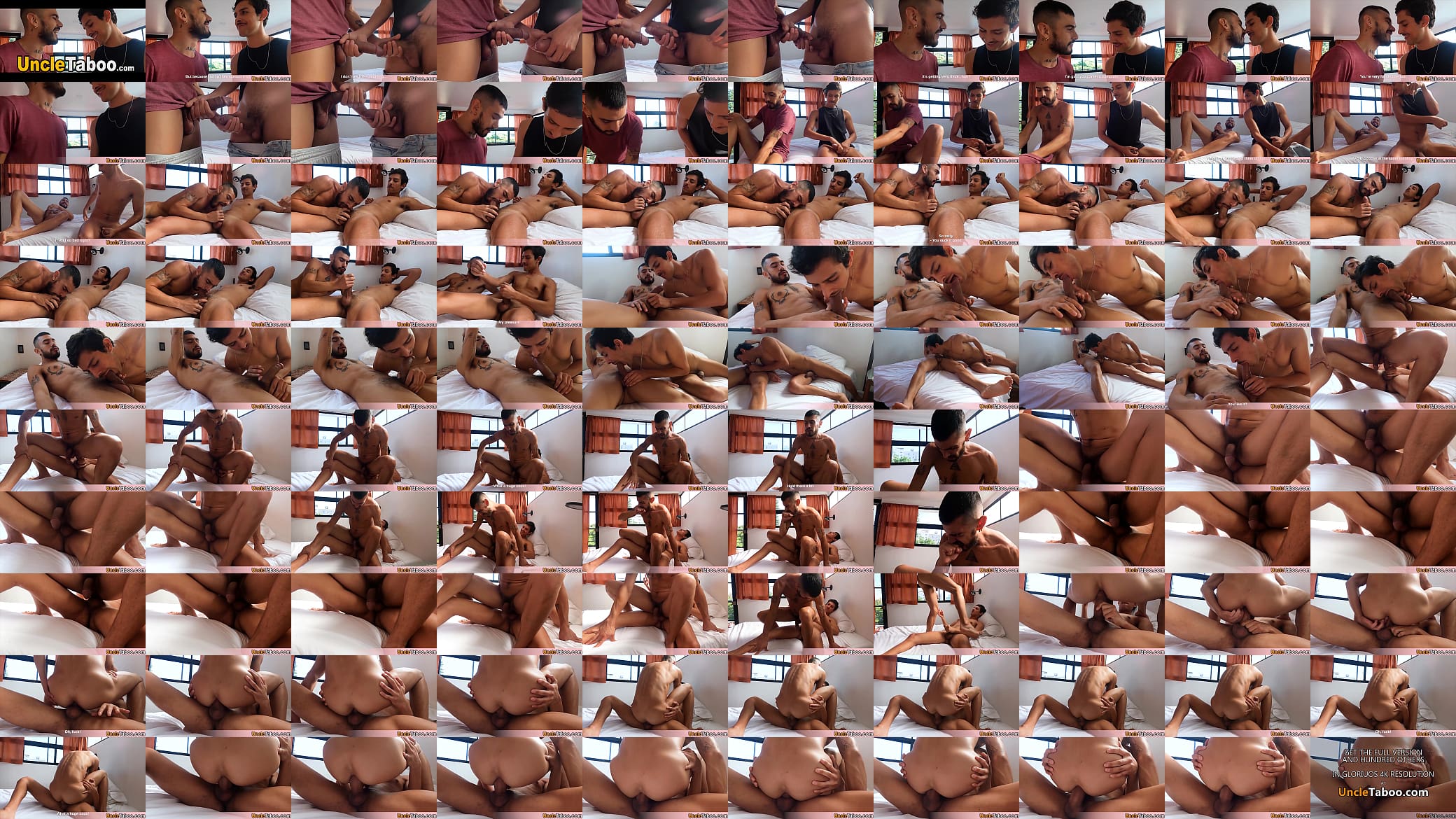 Two beautiful latino teens having a bareback fuck session and its so hot you will come in minutes 预览图