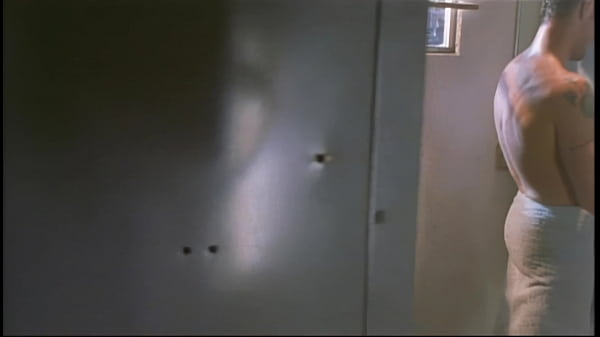 It's a good thing she limbered up before the scene, she does plenty of toe touches as he...