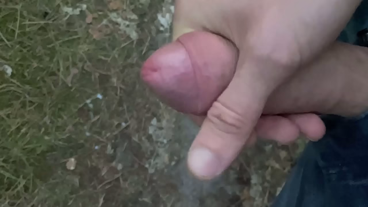 Hab mir im Wald einen gewichst