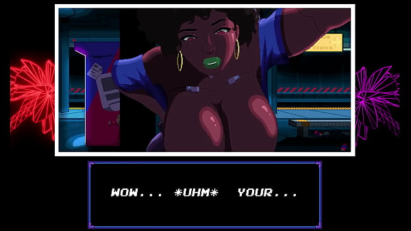 Ms Nightingale - Big tits Black Cyberpunk girl