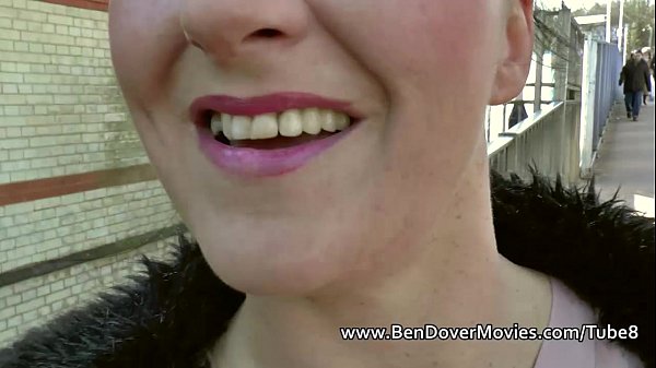 English milf gags on ben Dovers Cock