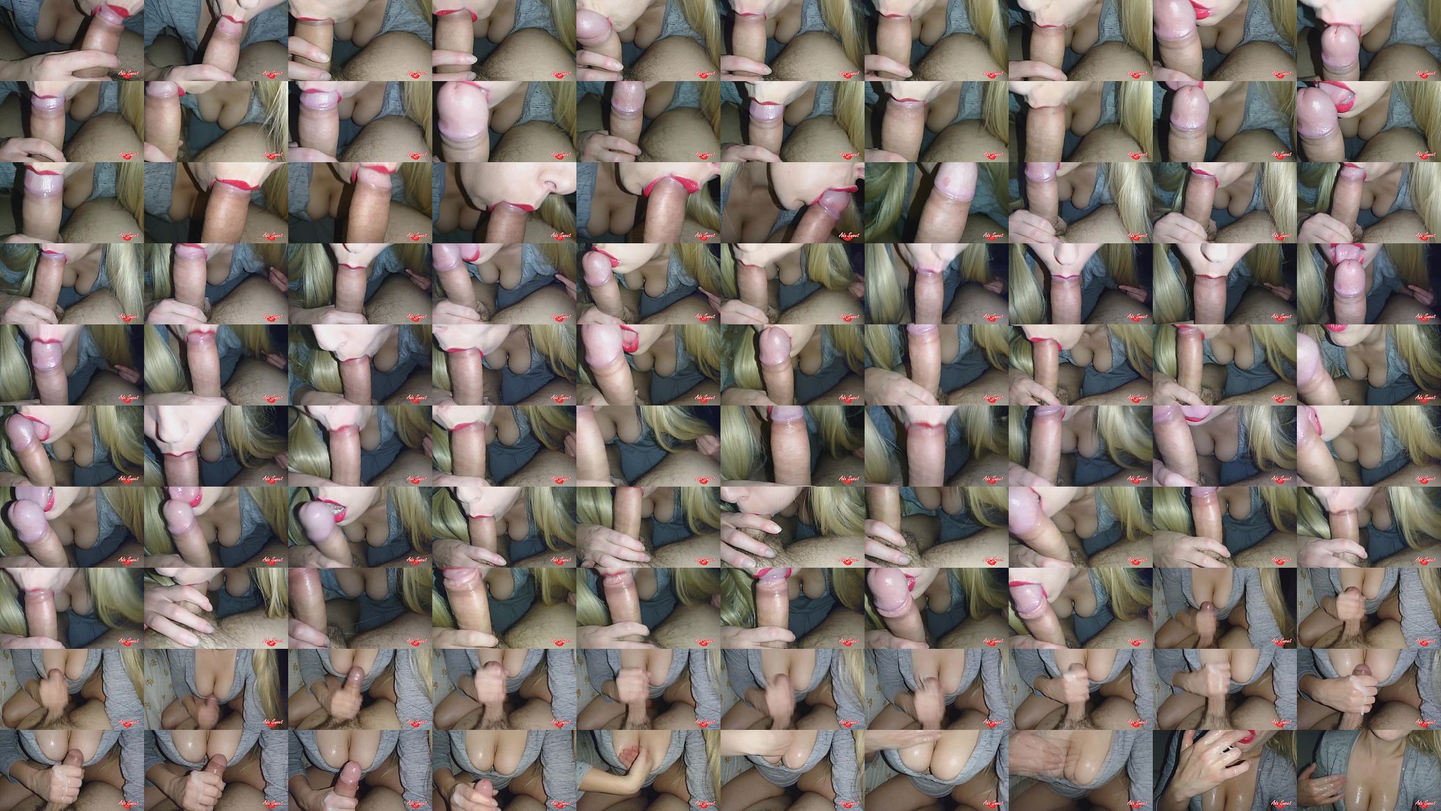 Gives perfect Blowjob &amp; Deepthroat with Cum Play 预览图
