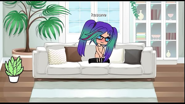 Gacha girl masturbates