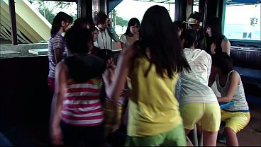 girls dancing on the beach... maybe