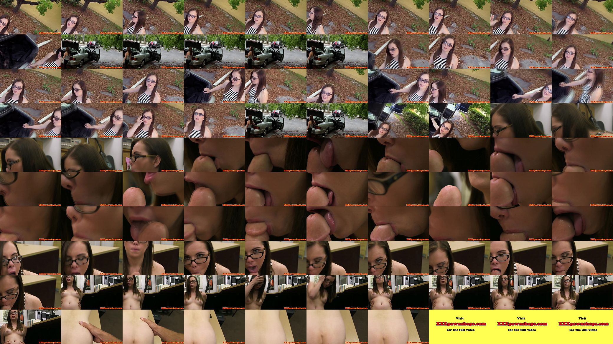 Spex pawnee gets a load of cum over her face 预览图