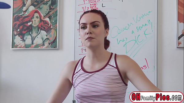 The star Freya Parker is born so big dick coach fucked hot redhead teen