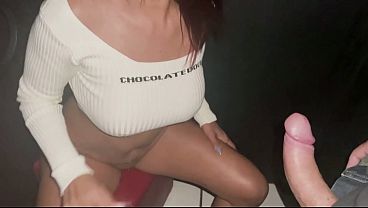 The gloryhole slut strikes again, I love cumming on strangers' dicks and making them cum.
