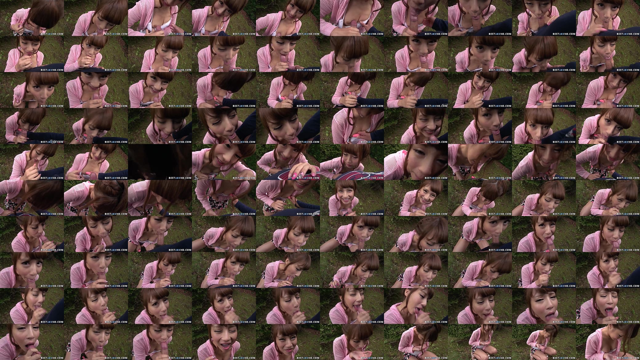 Sexy Anna Anjo offers sloppy Japanese deep throat outdoors with a bare Asian woman! 预览图